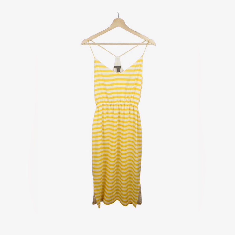 Iconic J crew silk Carrie midi dress